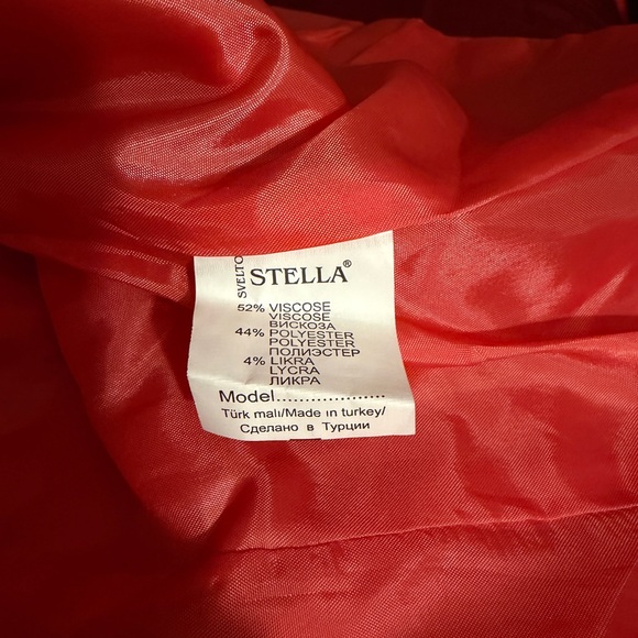 NWOT Single-Breasted Blazer 3/4 Sleeves Notched Lapel One Button Closure Lined - Picture 16 of 16